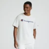 T-shirt clássica com grafismo, Script Logo