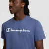 T-shirt clássica com grafismo, Script Logo