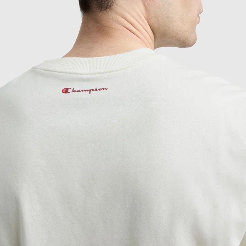 T-shirt clássica com grafismo, Script Logo