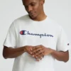 T-shirt clássica com grafismo, Script Logo