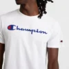 T-shirt clássica com grafismo, Script Logo