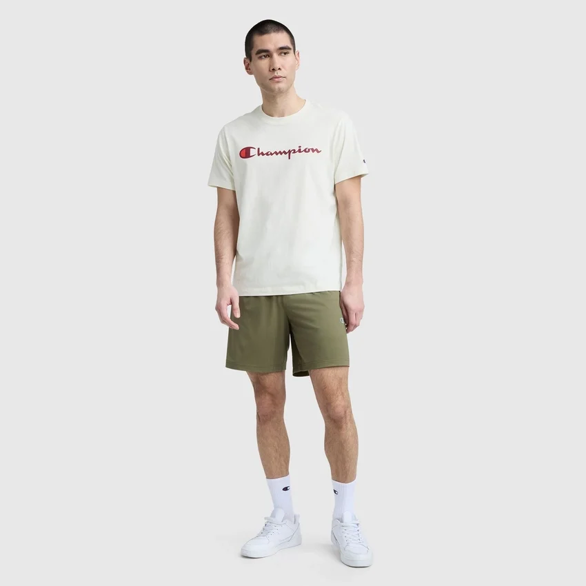 T-shirt clássica com grafismo, Script Logo