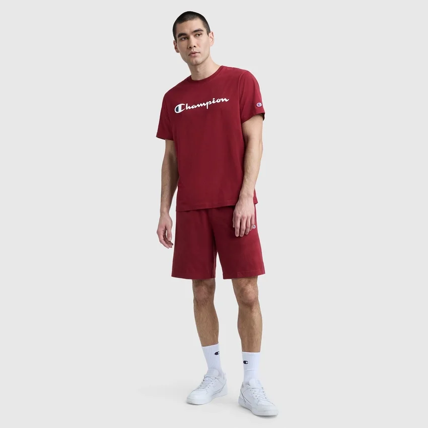 T-shirt clássica com grafismo, Script Logo