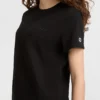 T-shirt clássica, logótipo tonal no lado esquerdo do peito