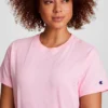 T-shirt clássica, logótipo tonal no lado esquerdo do peito