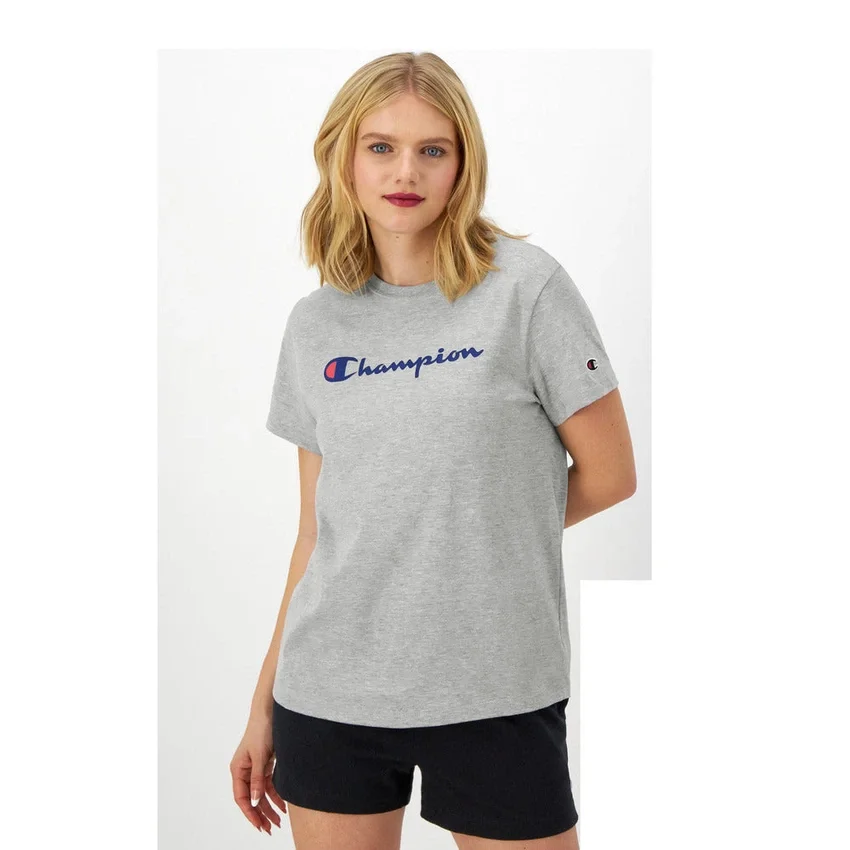 T-shirt Clássica, Script Logo