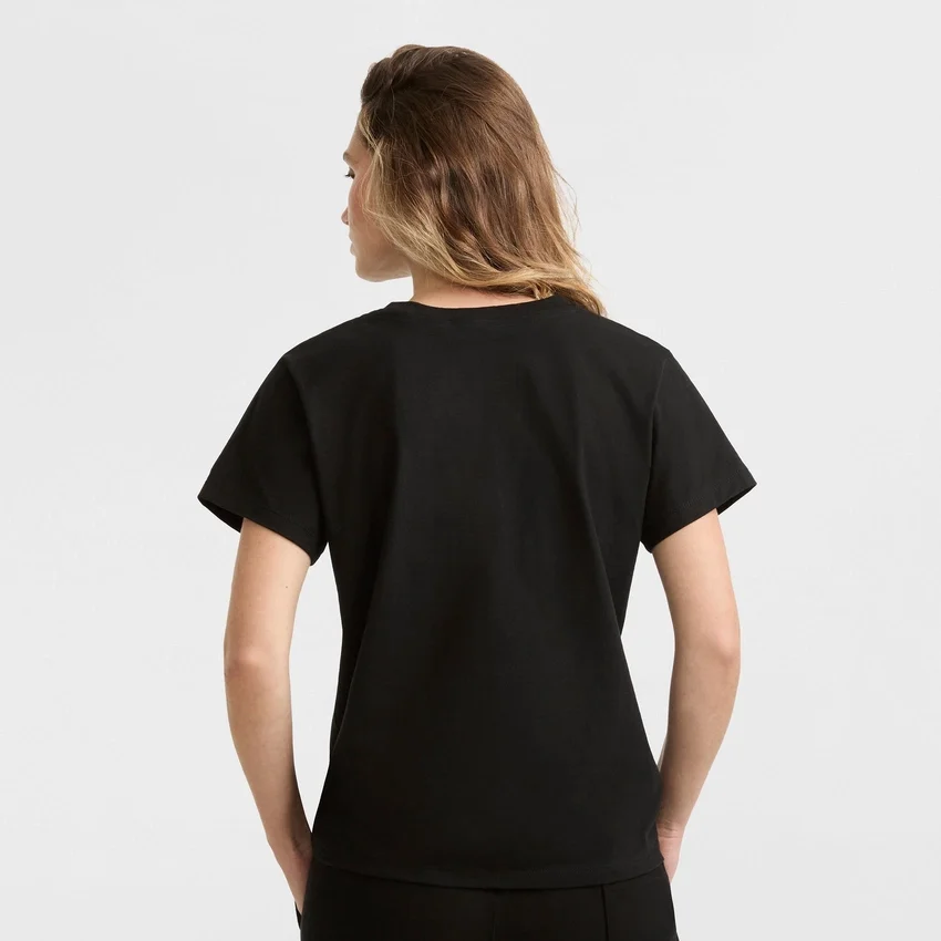 T-shirt Clássica, Script Logo