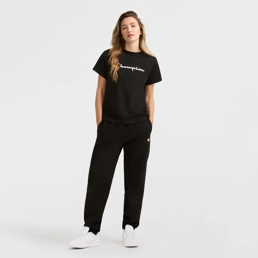 T-shirt Clássica, Script Logo