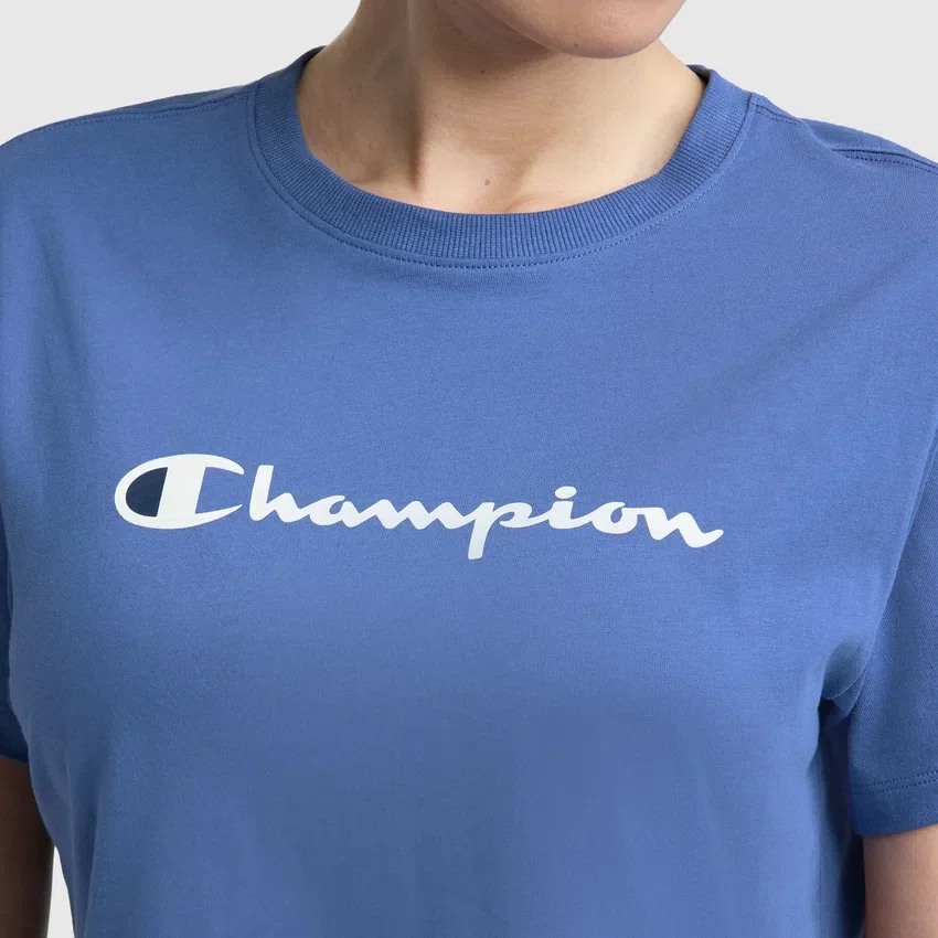 T-shirt Clássica, Script Logo