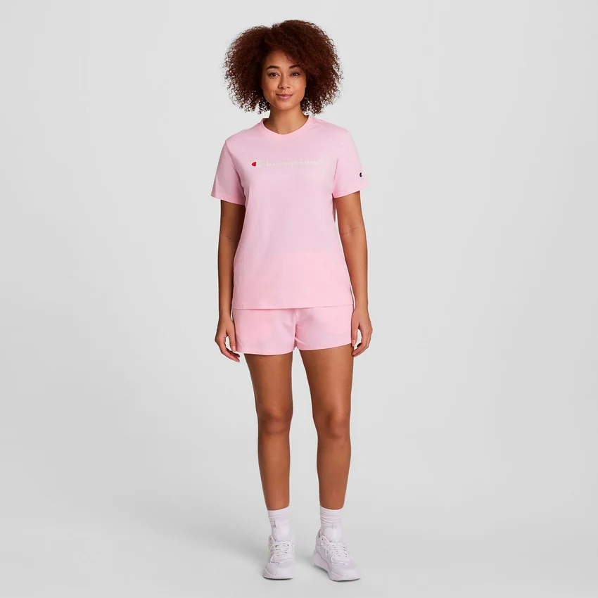 T-shirt Clássica, Script Logo