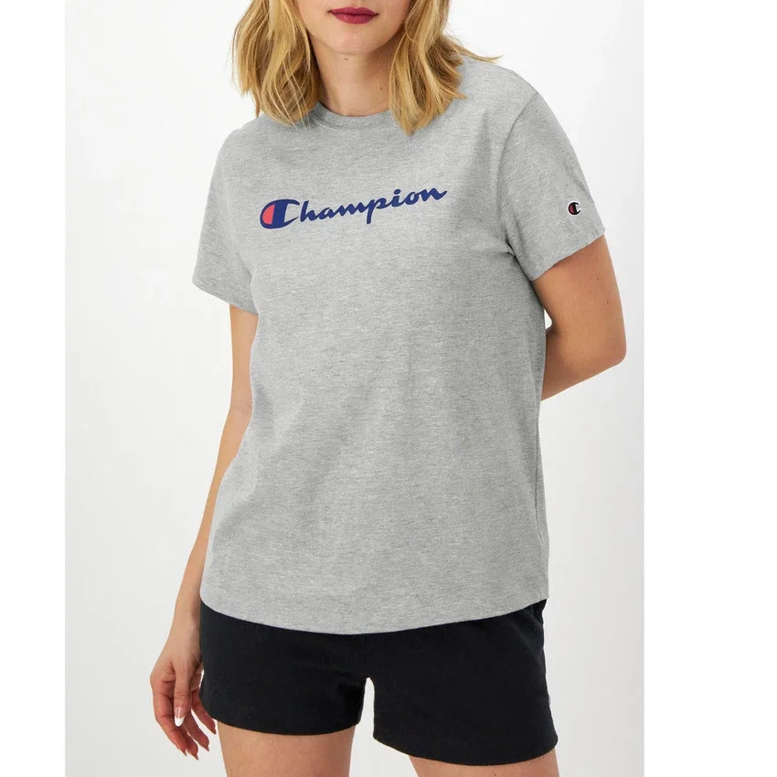T-shirt Clássica, Script Logo