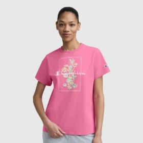 T-shirt com estampado «Painted Bouquet», C Logo