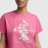 T-shirt com estampado «Painted Bouquet», C Logo