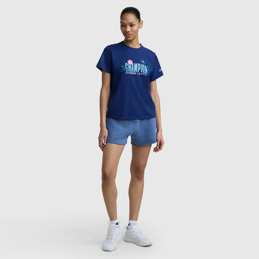 T-shirt com estampado Summer League, C Logo