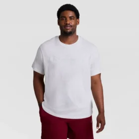 T-shirt com grafismo clássico, Script Logo tonal - Tamanhos grandes e altos