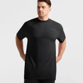 T-shirt com grafismo clássico, Script Logo tonal - Tamanhos grandes e altos
