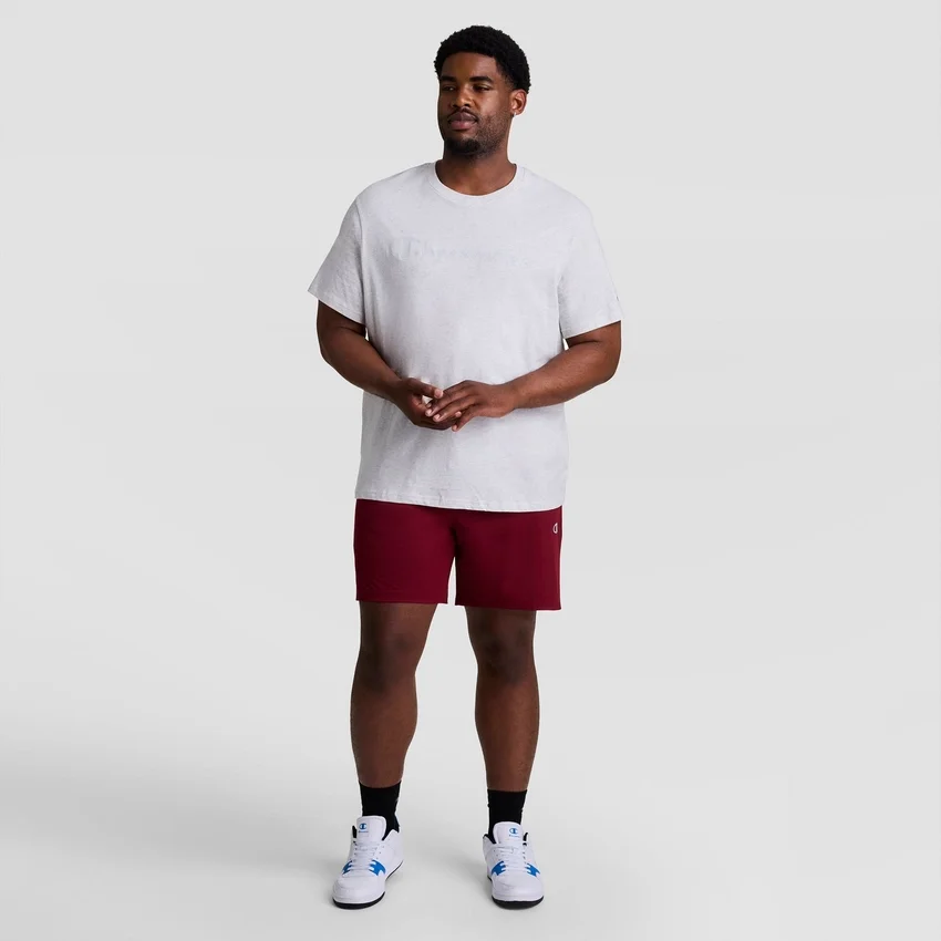 T-shirt com grafismo clássico, Script Logo tonal - Tamanhos grandes e altos