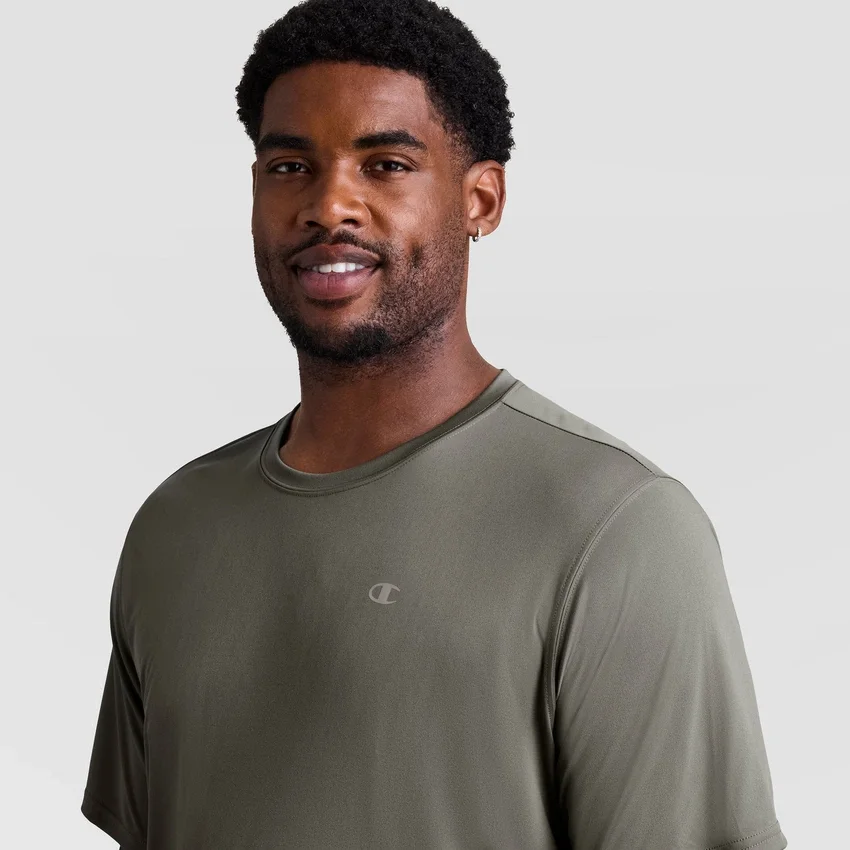 T-shirt desportiva, C Logo refletor - Tamanhos grandes e altos