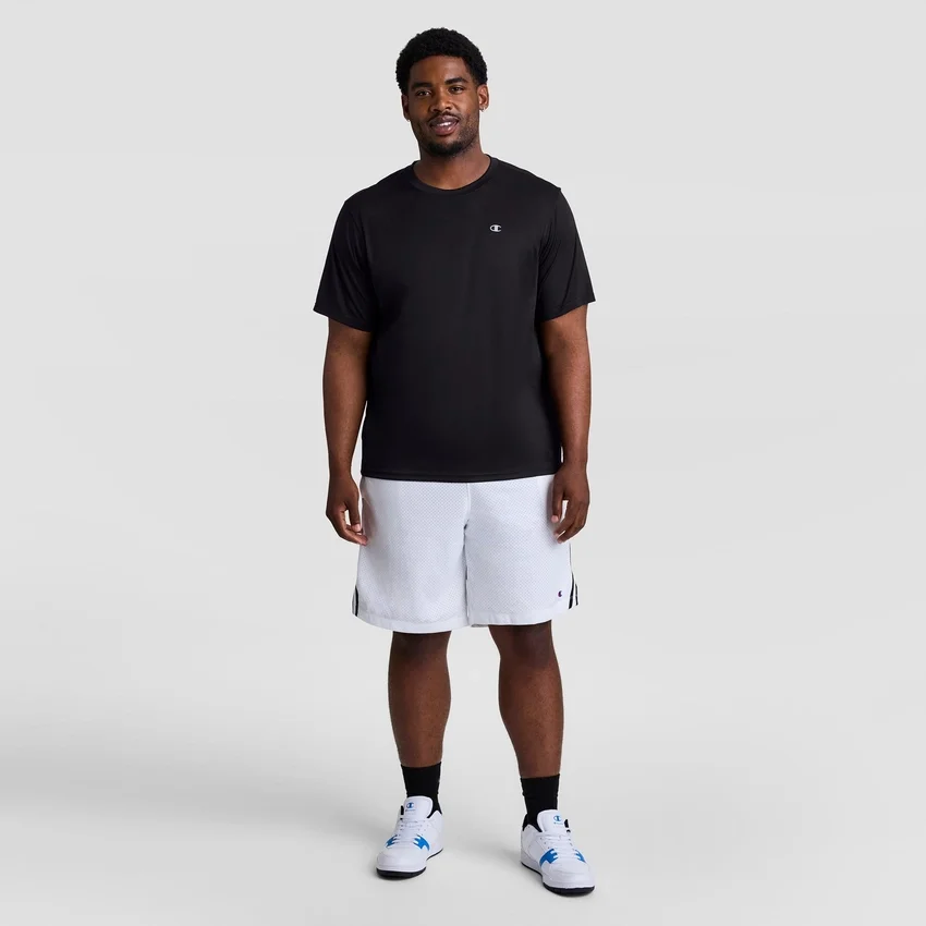 T-shirt desportiva, C Logo refletor - Tamanhos grandes e altos