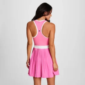 Vestido de ténis Match Point, Script Logo bordado